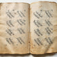 18th century MYSTIC POETRY MANUSCRIPT in TURKIC & FARSI LANGUAGES antique