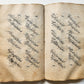 18th century MYSTIC POETRY MANUSCRIPT in TURKIC & FARSI LANGUAGES antique