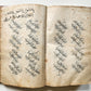 18th century MYSTIC POETRY MANUSCRIPT in TURKIC & FARSI LANGUAGES antique