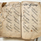 18th century MYSTIC POETRY MANUSCRIPT in TURKIC & FARSI LANGUAGES antique