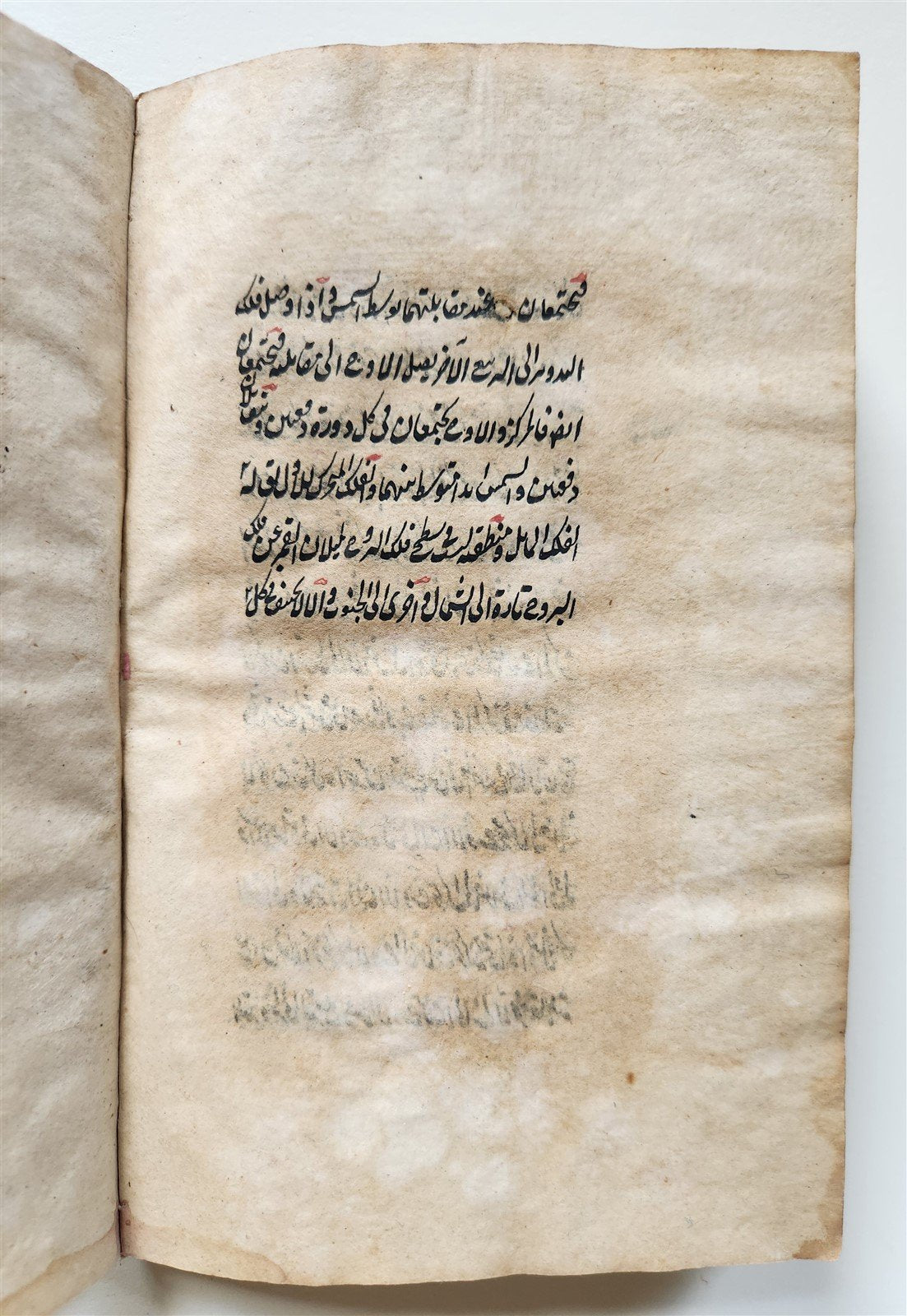19th CENTURY ARABIC MANUSCRIPT antique Al -Wafiya fi sharh al -Kafiyya
