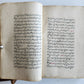 1731 ARABIC MANUSCRIPT on ISLAMIC SHARIA LAW antique FIQH MA'ALIN