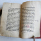 1731 ARABIC MANUSCRIPT on ISLAMIC SHARIA LAW antique FIQH MA'ALIN