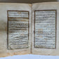19th CENTURY MANUSCRIPT KORAN ISLAMIC antique ILLUMINATED QURAN