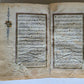 19th CENTURY MANUSCRIPT KORAN ISLAMIC antique ILLUMINATED QURAN