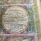19th CENTURY MANUSCRIPT KORAN ISLAMIC antique ILLUMINATED QURAN