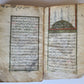 19th cent. HANDWRITTEN OTTOMAN ADVICE TO MUSLIMS MANUSCRIPT BOOK antique TURKISH