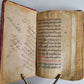 19th CENTURY ISLAMIC MANUSCRIPT QUESTIONS-ANSWERS on ISLAM antique IN CHAGATAI
