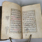 19th century OTTOMAN MANUSCRIPT PRAYER BOOK antique ISLAMIC Arabic