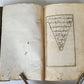 19th century OTTOMAN MANUSCRIPT PRAYER BOOK antique ISLAMIC Arabic