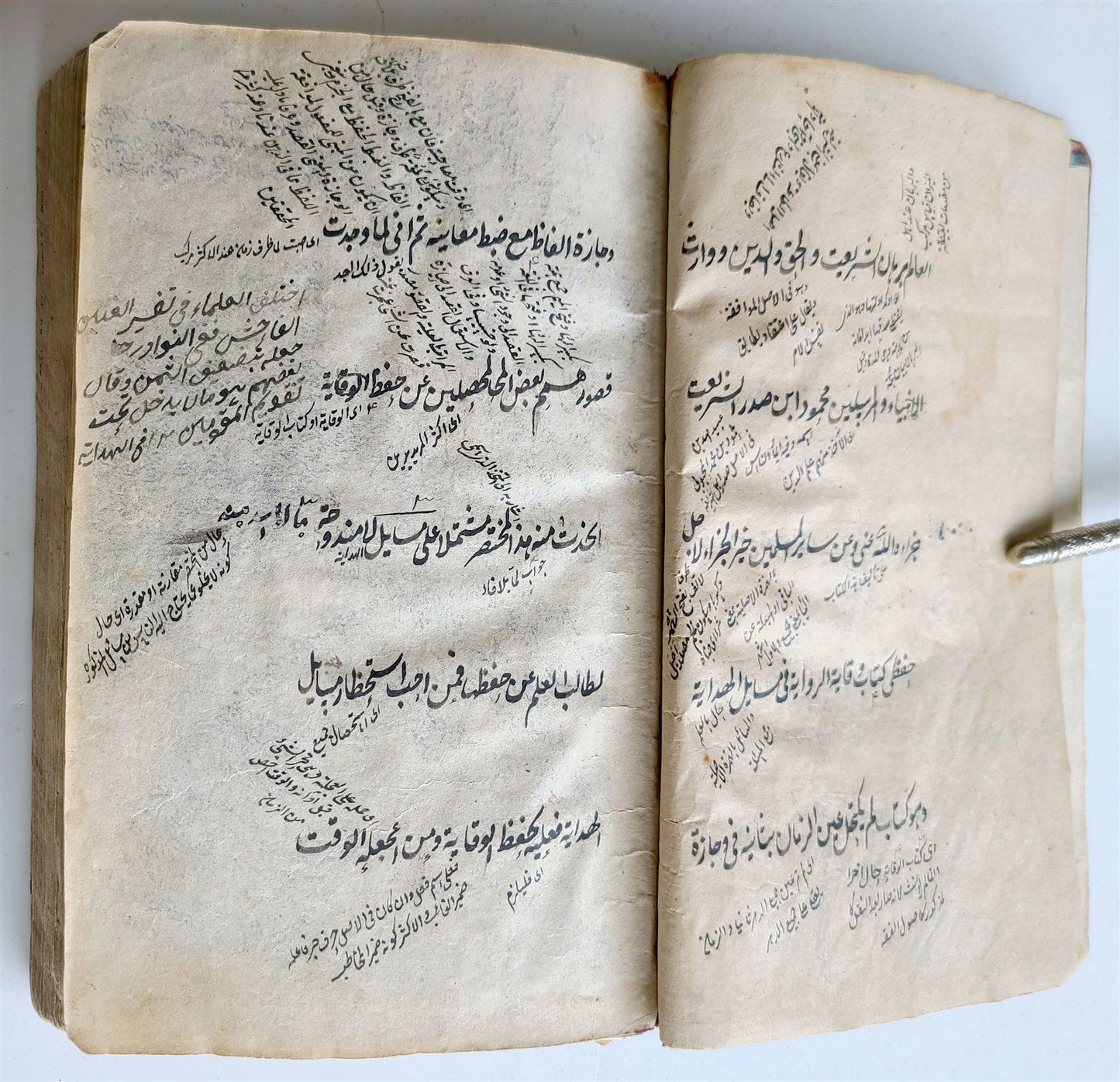 1838 ARABIC MANUSCRIPT ISLAMIC LAW BOOK antique Mukhtasar al-Wiqayah SADR