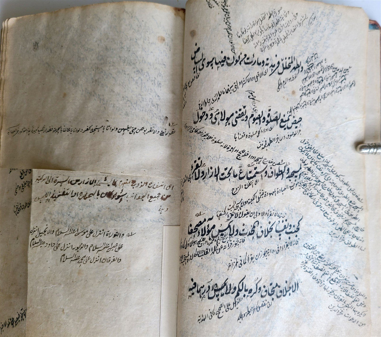 1838 ARABIC MANUSCRIPT ISLAMIC LAW BOOK antique Mukhtasar al-Wiqayah SADR