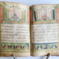 19th century OTTOMAN TURKISH MANUSCRIPT ISLAMIC POETRY ILLUMINATED BOOK antique