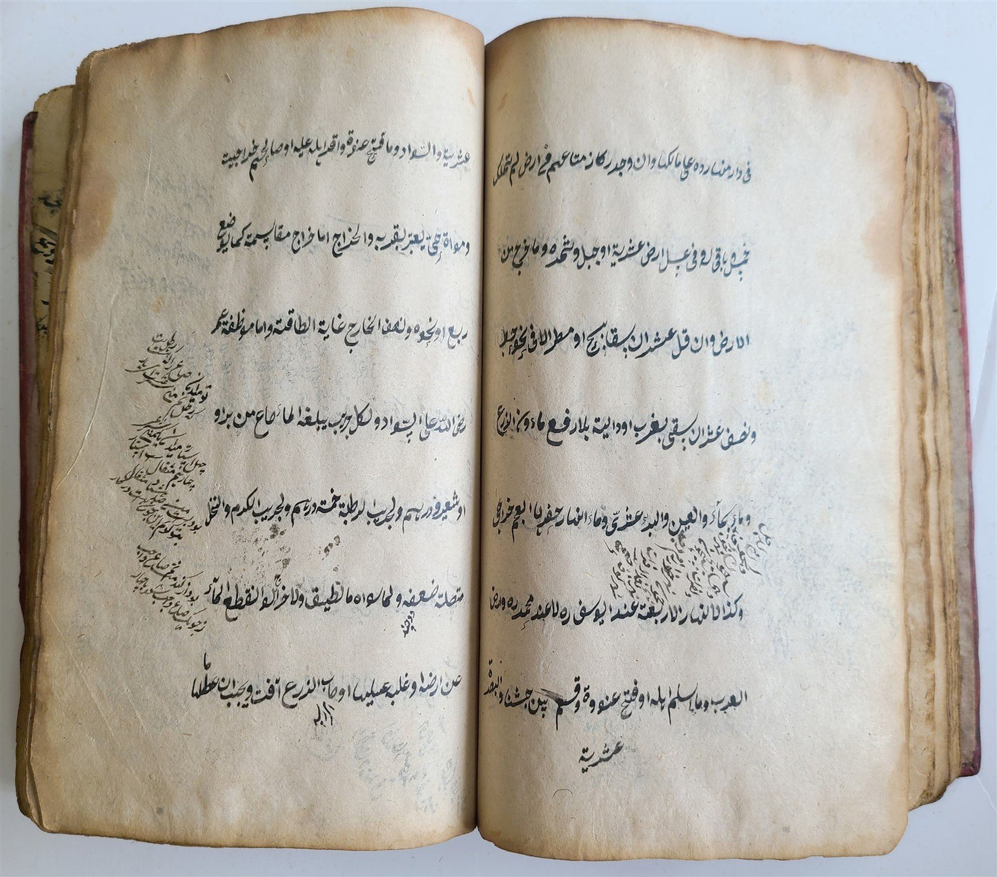 19th century ARABIC MANUSCRIPT ISLAMIC LAW BOOK antique