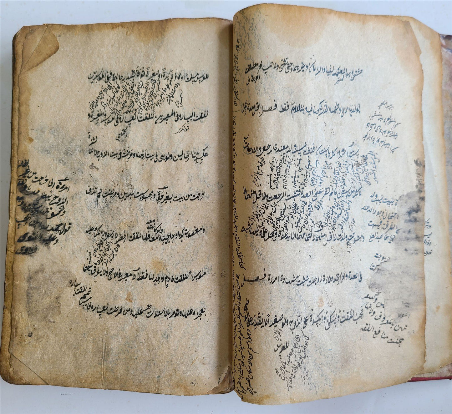 19th century ARABIC MANUSCRIPT ISLAMIC LAW BOOK antique