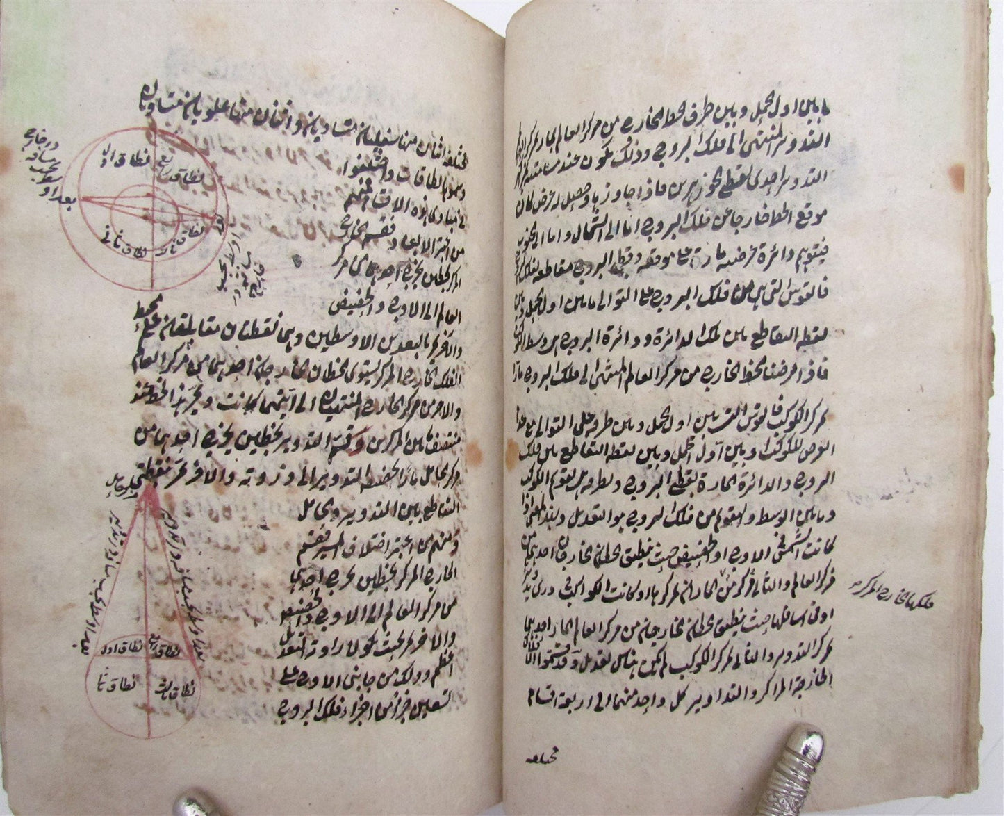 19th CENTURY ARABIC MANUSCRIPT antique ASTRONOMY ILLUSTRATED rare