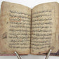 KORAN early 19th CENTURY ARABIC MANUSCRIPT antique ISLAMIC QURAN HAFTIAK