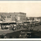 BROWNFIELD TX STREET SCENE w/ CARS ANTIQUE REAL PHOTO POSTCARD RPPC