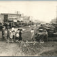BRECKENRIDGE TX MAIN STREET CAR SCENE ANTIQUE REAL PHOTO POSTCARD RPPC