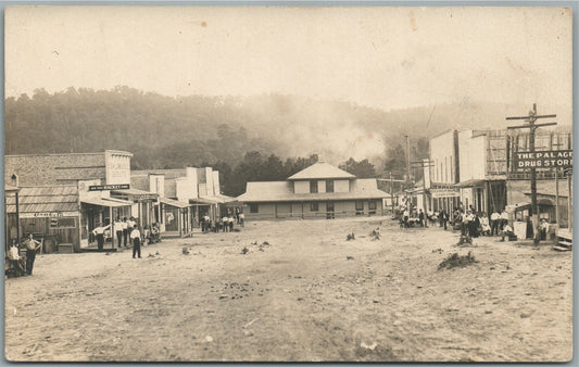 SNYDER TX ANTIQUE REAL PHOTO POSTCARD RPPC