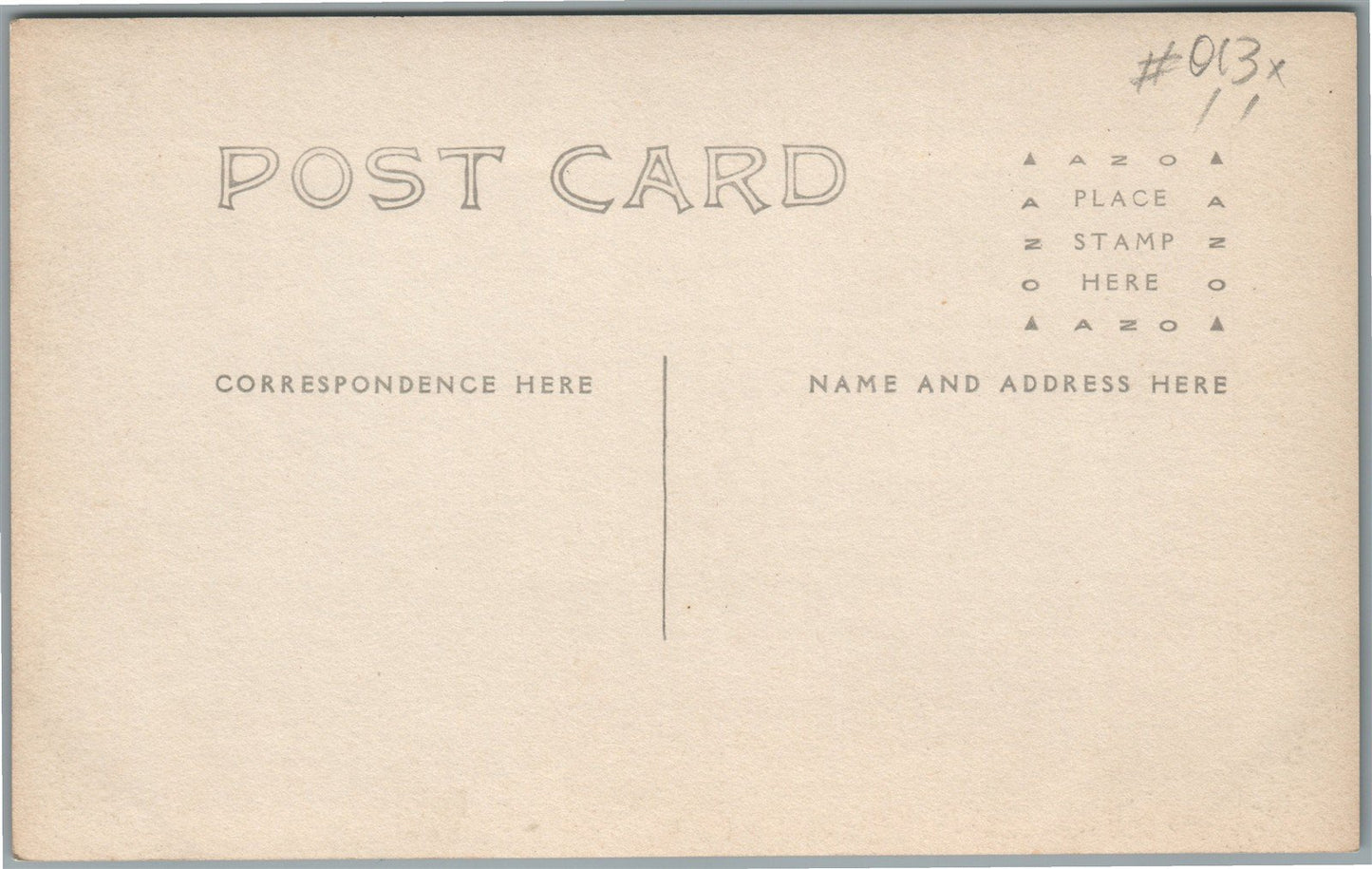 HEREFORD TX MAIN STREET ANTIQUE REAL PHOTO POSTCARD RPPC