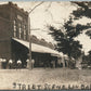 LINDALE TX STREET SCENE ANTIQUE REAL PHOTO POSTCARD RPPC