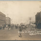 ELECTRA TX MAIN STREET ANTIQUE REAL PHOTO POSTCARD RPPC