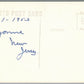 PORT ARANSAS TX ESSO SUEZ OIL TANKER ANTIQUE REAL PHOTO POSTCARD RPPC