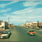 VAN HORN TX STREET SCENE w/ TEXACO GAS STATION VINTAGE POSTCARD