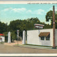 SAN ANTONIO TX LONE STAR CAMP ANTIQUE POSTCARD
