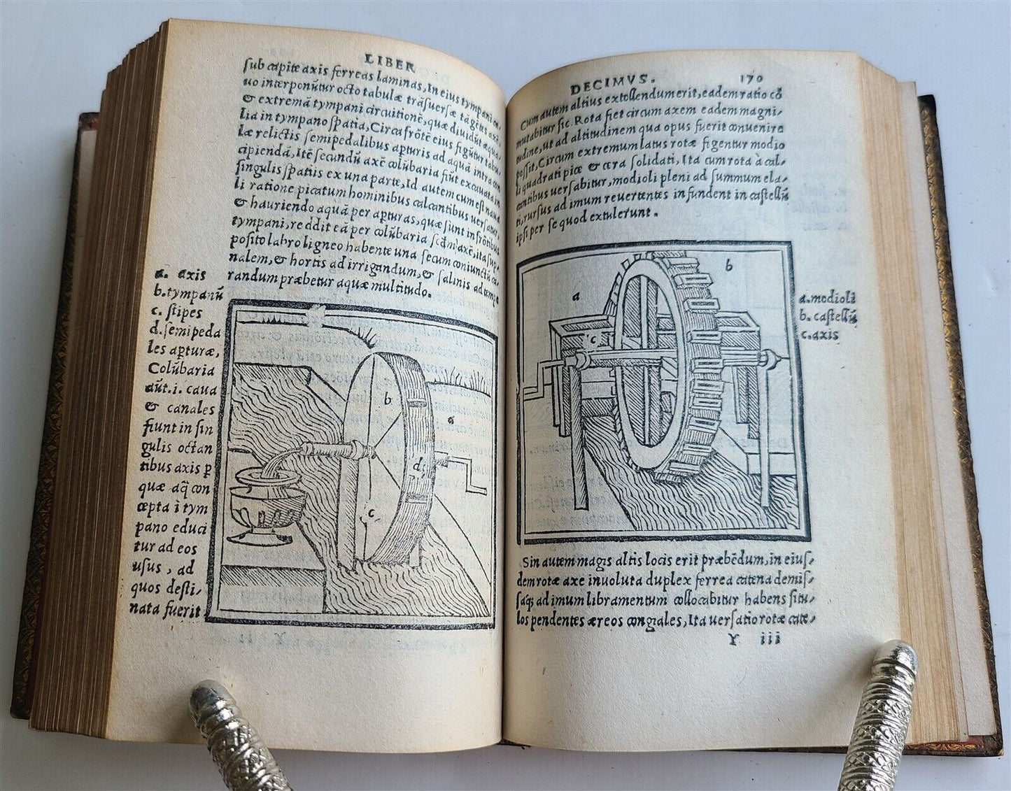 1513 VITRUVIUS ILLUSTRATED antique POST-INCUNABULA rare 16th CENT. architecture