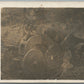 WWI ERA ARTILLERY GUN ANTIQUE REAL PHOTO POSTCARD RPPC