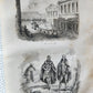 1839 VOYAGE PITTORESQUE AUTOUR du MONDE 2 VOLUMES antique ILLUSTRATED