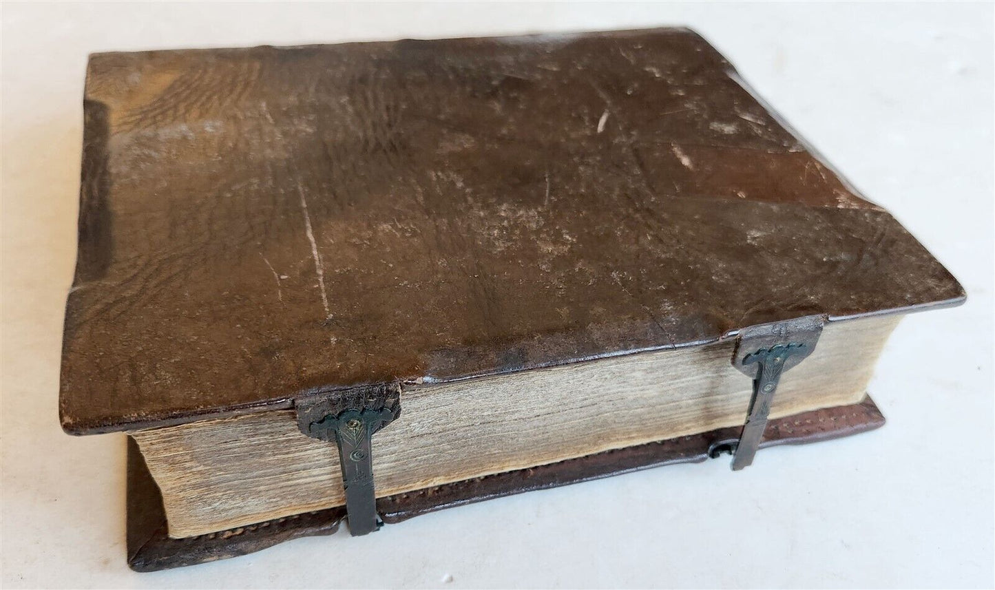 1598-1600 BIBLE COMMENTARY in GERMAN by Lucas Osiander antique