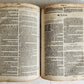 1608 BREECHES BIBLE in ENGLISH antique Old & New Testament LONDON ROBERT BARKER