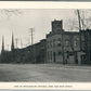 STROUDSBURG PA NATIONAL BANK & MAIN STREET ANTIQUE POSTCARD