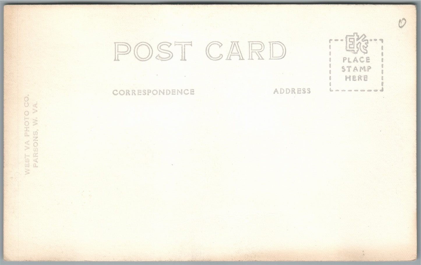 CANAAN VALLEY NEAR DAVIS WV VINTAGE REAL PHOTO POSTCARD RPPC