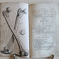 1822 ENGRAVINGS OF THE HUMAN BONES by WILLIAM CHESELDEN ILLUSTRATED antique