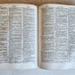 1693 ITALIAN GERMAN DICTIONARY by M. CRAMER antique VELLUM BOUND