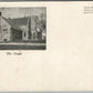 EAST AURORA NY THE CHAPEL PRIVATE MAILING CARD ANTIQUE POSTCARD