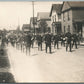 CLEVELAND OH MUSIC BAND PARADE ANTIQUE REAL PHOTO POSTCARD RPPC