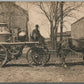 HORSE DRAWN FIRE ENGINE ANTIQUE REAL PHOTO POSTCARD RPPC