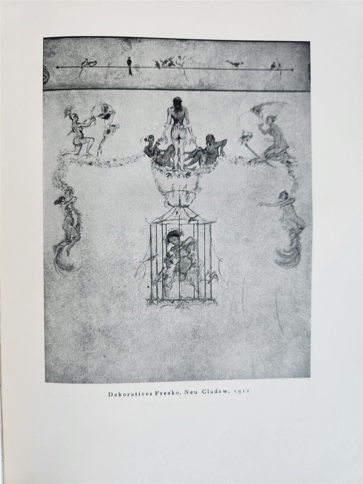 1923 MAX SLEVOGT by EMIL WALDMANN antique ILLUSTRATED ART ALBUM