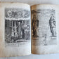 1651 PRAYER BOOK in FRENCH & LATIN BEAUTIFULLY ILLUSTRATED antique FINE BINDING