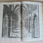 1755 DESCRIPTION HISTORY of CANTERBURY & YORK CHURCHES antique ILLUSTRATED FOLIO