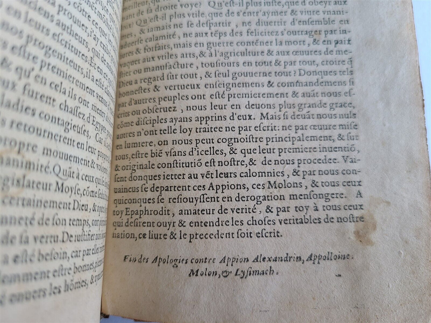 1599 HISTOIRE DE FL. IOSEPHE SACRIFICATEUR antique ILLUSTRATED Judaica 16th CENT