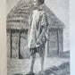 1885 AFRICA EXPLORATION VOYAGE SOUDAN FRANCAIS Haut-Niger antique ILLUSTRATED