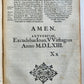 1563 BIBLE in LATIN antique ILLUSTRATED 16th century BIBLIA