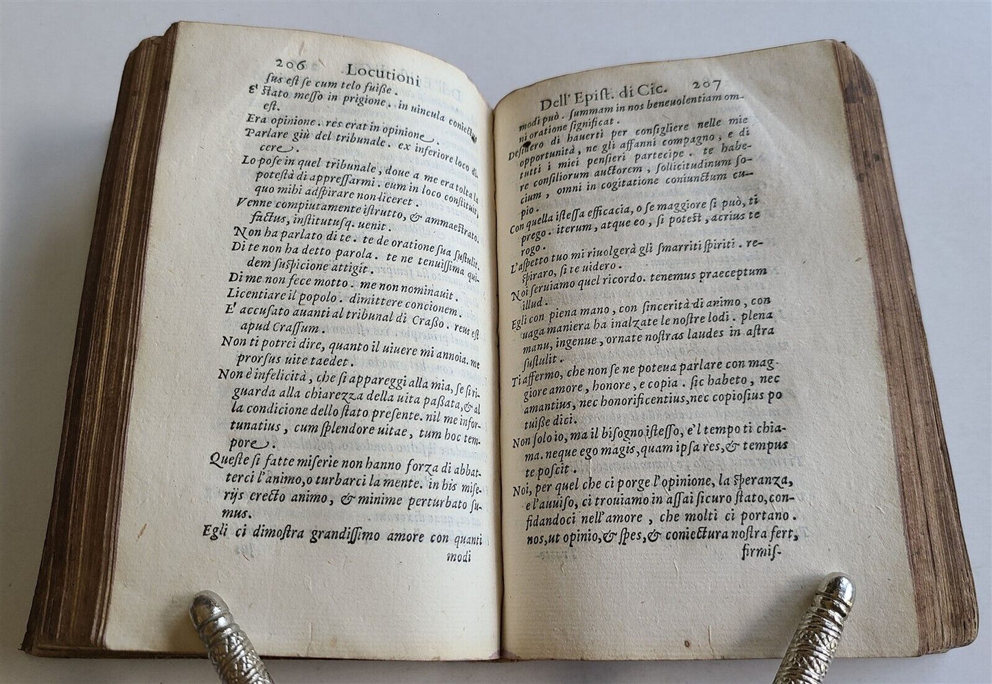 1582 ALDINE PRESS CICERO by Aldus Pius Manutius antique VELLUM 16th CENTURY