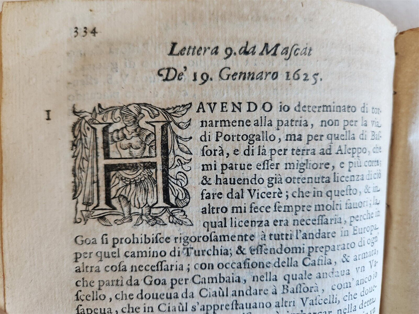 1663 De'Viaggi di Pietro Della Valle il Pellegrino ANTIQUE in ITALIAN SCARCE v.3